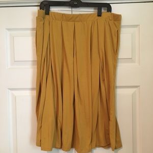 Mustard yellow Madison skirt